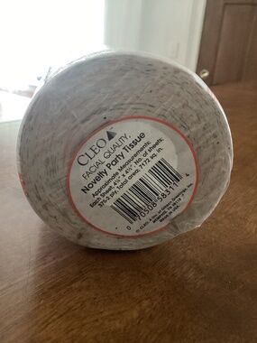 🎃Vintage Halloween Party Ghost Boo Novelty Toilet Paper Tissue Cleo Gibson👻